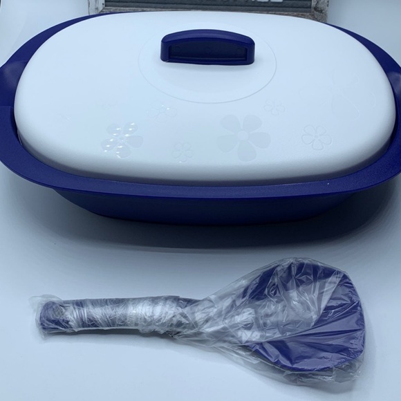 Tupperware Legacy Essentials Oval Rice Server Bowl - Picture 6 of 7